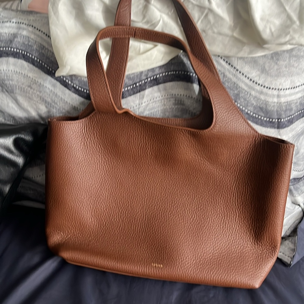 Cuyana brown bag